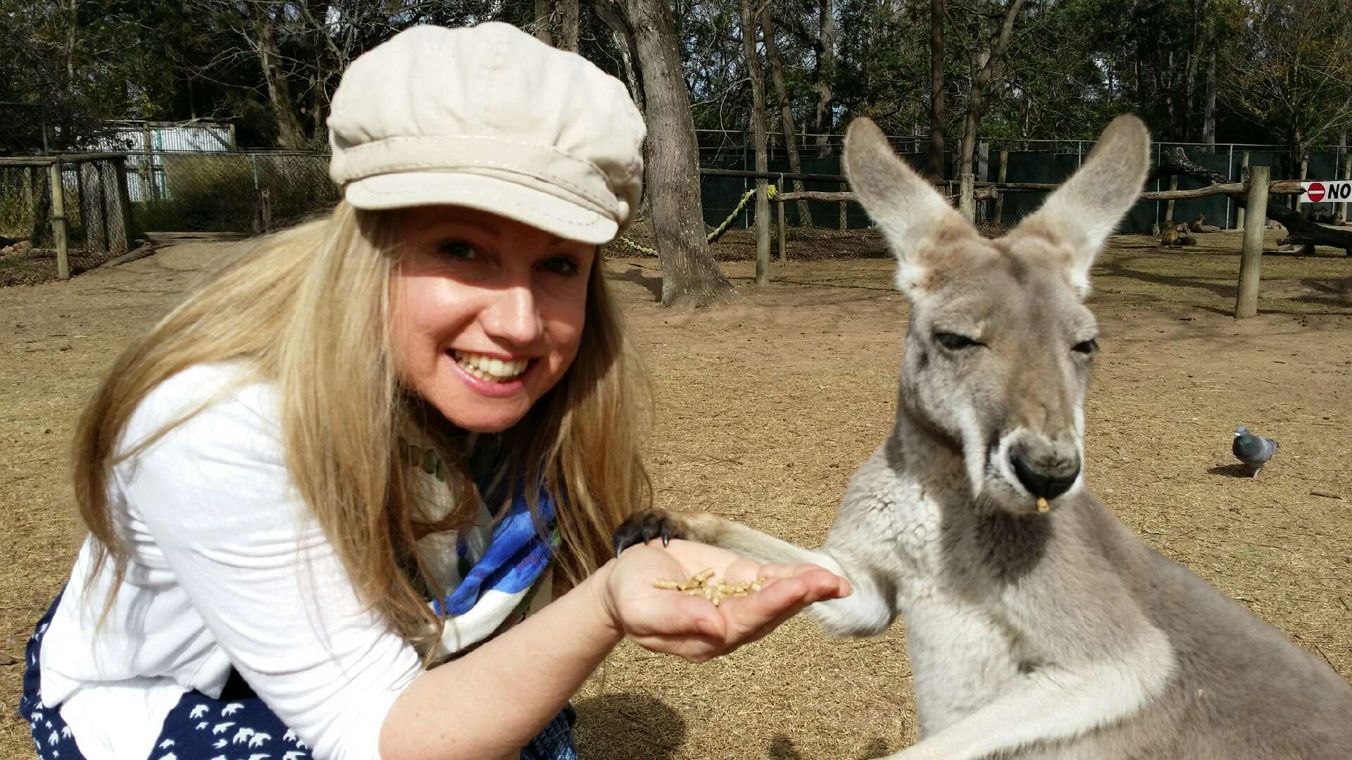 Karletta loves Kangaroos, Karletta Marie, Karletta Dionysiou, Work Travel Lifestyle