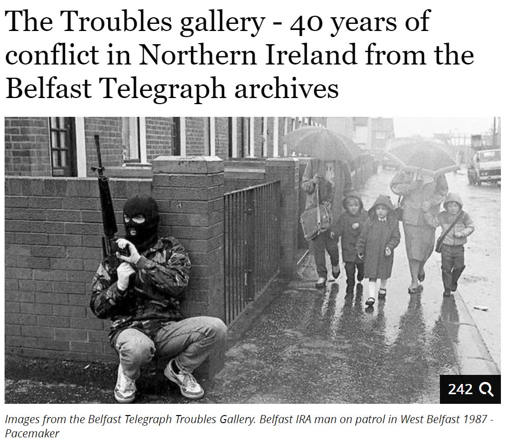 Belfast Troubles 1987