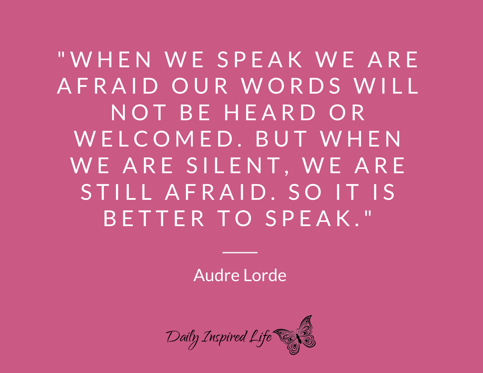 quote by audre lorde