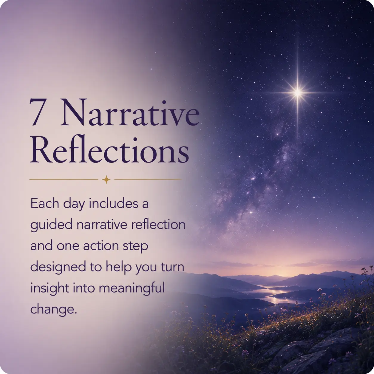 Light to Darkness - Story Journey - 7 Narrative Reflections