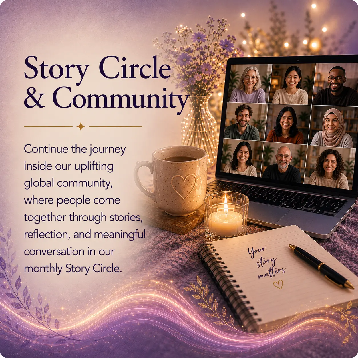 Light to Darkness - Story Journey - Story Circle and Community
